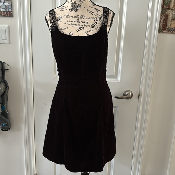 Jessica McClintock Dresses & Skirts - GUNNE SAX 1980's Jessica Mcclintock Vintage Black Mini Dress - Size 7/8